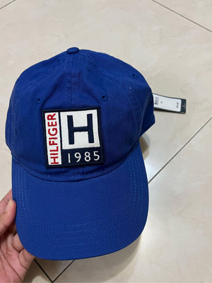 [全新正品] Tommy HILFIGER 女大人專櫃Logo藍色棒球帽