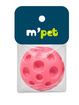 全球寵物~m'pet 寵物玩具-粉紅球(大)