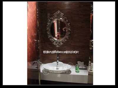 凱西美屋 新古典歐式立體浮雕鏡 銀箔浴室鏡 玄關鏡 化妝鏡 裝飾鏡 掛鏡