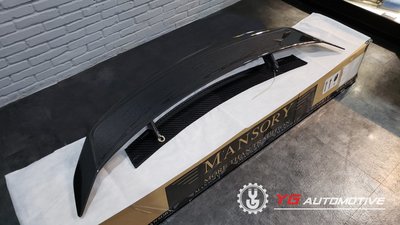 【YGAUTO】全新實拍 MANSORY 德國 Benz AMG GT-S C190 全新 專用改裝 超輕碳纖維尾翼