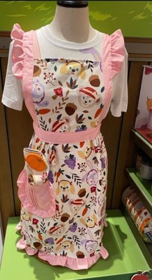 上海迪士尼樂園 達菲熊好朋友 GARDEN TIME田園系列 2021 成人用圍裙