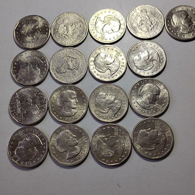 1979年美國蘇珊-安東尼1美p版紀念幣硬幣州幣公園幣18485