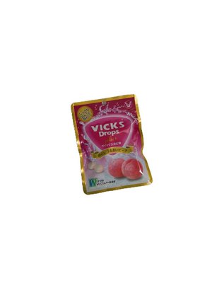 日本大正製藥 VICK Drops 草本薄荷口味62g 水蜜桃薄荷口味61g【FIND新鮮貨】