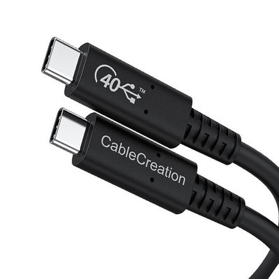 CableCreation Type-C公對公傳輸線USB4Gen3 40GB Thunderbolt 3 CC1052