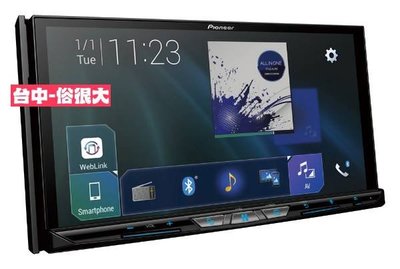 俗很大~2019新款先鋒主機Pioneer AVH-Z9250BT 7吋/CarPlay/DVD觸控螢幕主機-全新公司貨