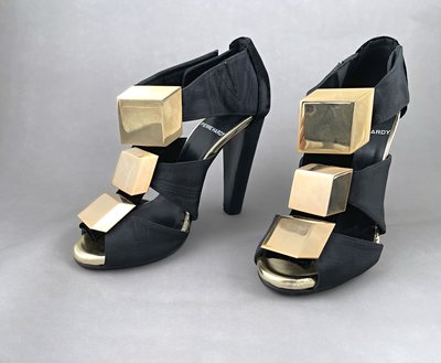 [我是寶琪] 楊謹華二手商品 PIERRE HARDY 金片裝飾踝靴