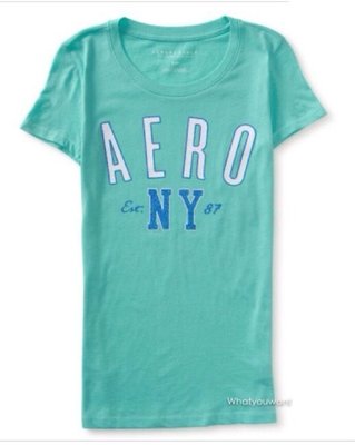 AERO aeropostale 圓領短袖T恤 AERO NY