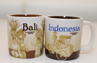 ❤️現貨，可直接下標❤️ Starbucks Indo Mugs 3oz icon 星巴克 印尼+峇里島 城市杯 馬克杯
