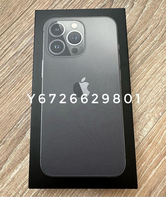 [全新未拆] iPhone 13 Pro 256G 石墨黑 支援兩張實體sim卡
