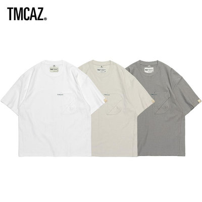 [NMR] TMCAZ  23 A/W 3D Dual-Pocket Tee 寬鬆立體剪裁口袋T恤
