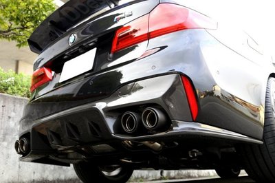 ✽顯閣商行✽日本 3D design BMW F90 M5 碳纖維後下巴 碳纖維後下擾流 三件式 Competition