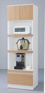 【生活家傢俱】HJS-717-2：艾美爾2尺電器櫃-北美橡木【台中家具】餐櫃 櫥櫃 碗盤櫃 低甲醛E1系統板台灣製造