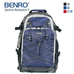 【王冠攝影社】BENRO 百諾 運動雙肩攝影背包 Sportie-Backpack-S 黑/藍/紅 運動 雙肩攝影背包