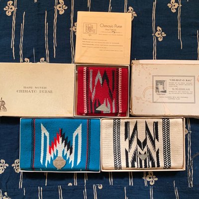 1940s chimayo 錢包 包包 手拿包 護照包 古董 印地安 印第安 民族風 收藏 長夾 中夾 短夾 古著 雷鳥 銀器 銀飾 Navajo 打印