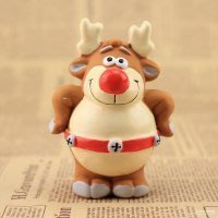 LEO雪地系列 安全乳膠寵物玩具 抗憂鬱益智舒壓狗玩具 狗玩伴GT-1091（麋鹿）每隻160元