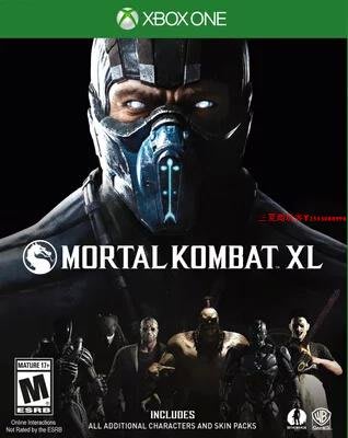 全新正版原裝XBOX ONE游戲光盤 真人快打 Mortal Kombat XL 英文『三夏潮玩客』
