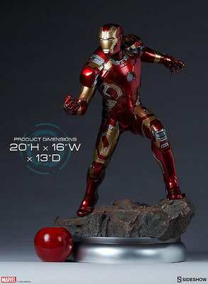 Sideshow 3003532 鋼鐵俠 Iron Man Mark XLIII MK43 雕像 現貨