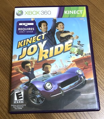 XBOX 360 KINECT  Joy Ride 逍遙快車 美規 遊戲片