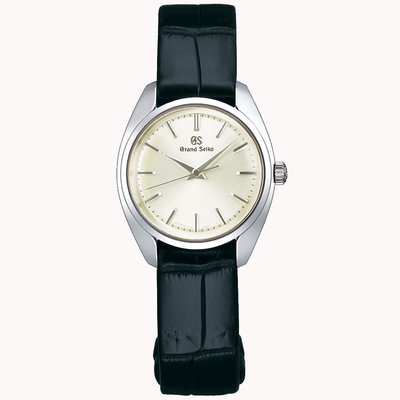 預購 GRAND SEIKO GS STGF337 精工錶 石英錶 藍寶石鏡面 26.5mm 淺褐色面盤 鱷魚皮錶帶
