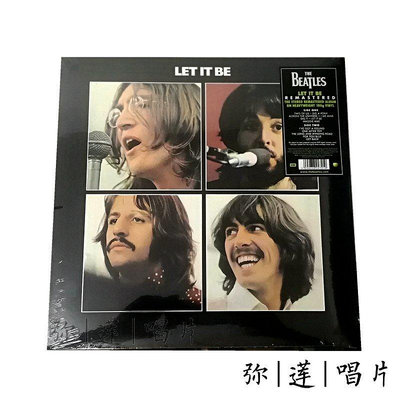 曼爾樂器 搖滾！將到|黑膠 披頭士 The Beatles Let It Be LP唱片 全新正版   CD碟片(海外復刻版)