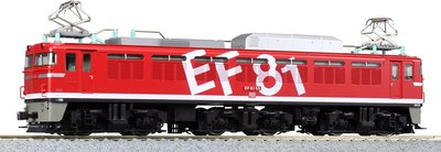 KATO HO軌距EF81 95 彩虹塗裝機1-322 鐵道模型電力機車紅色