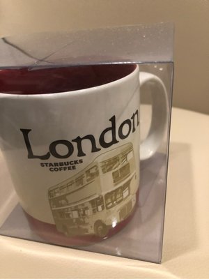星巴克 英國 倫敦 V2 城市杯 馬克杯 city mug icon 有標無瑕 16oz（大杯）絕版品