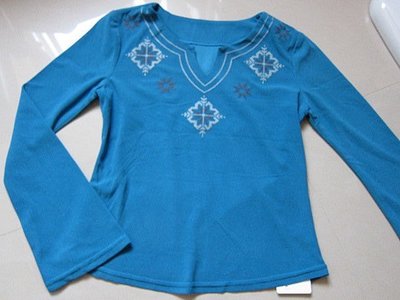 7【DITA】全新藍色長袖上衣~S