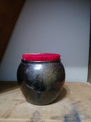 (00367)手拉胚柴燒小茶倉