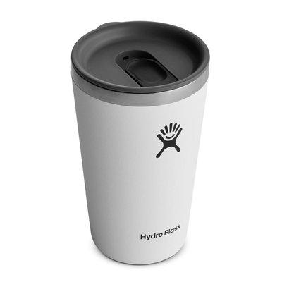 【Hydro Flask】16oz 473ml 保溫隨行杯 經典白滑蓋咖啡杯 保溫杯 保冷杯 保溫瓶 TUMBLER