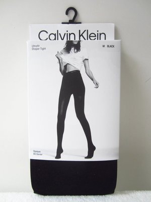 【CALVIN KLEIN】凱文克萊 超修身 80 DENIER 緊身褲襪 ULTRAFIT SHAPER TIGHT M號 全新現貨