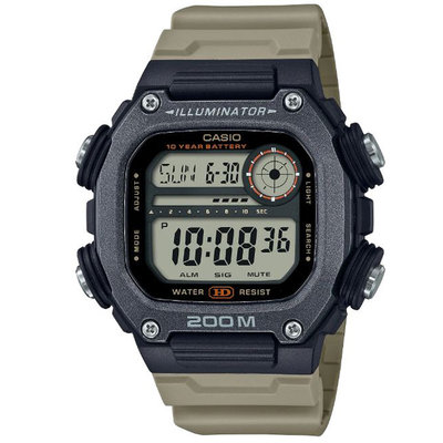 【CASIO 專賣店】DW-291HX-5A 兼具時尚與功能的手錶，加長錶帶打造更舒適的貼合感