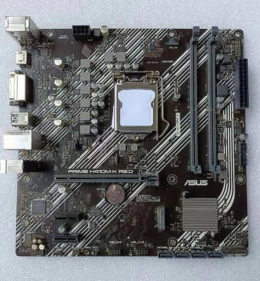 電腦主板intel i3 10100 CPU+技嘉/華碩H410主板套裝十代游戲主機集成HDMi