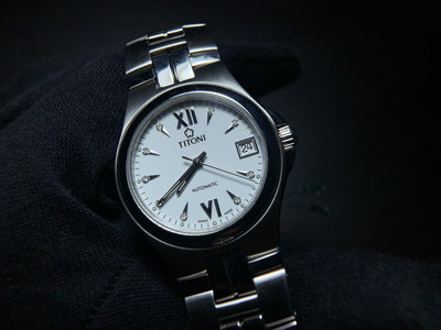 TITONI 梅花錶 瑞士機械錶 83950 白面