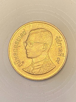【二手】 泰國 佛歷2538年 50薩當銅幣 泰王拉瑪九世普密蓬 極端314 紀念幣 錢幣 收藏【奇摩收藏】