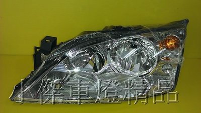☆小傑車燈家族☆全新高品質ford mondeo-03年2.5 rs原廠型晶鑽大燈一顆2400元depo製
