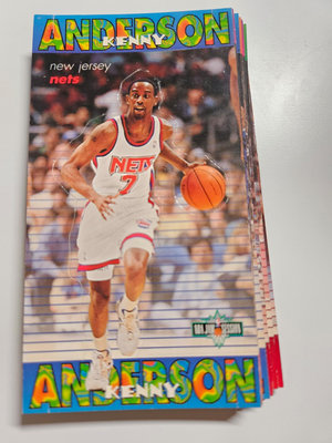 1995 Fleer Basketball Pop-Ups 人形立牌特卡 一疊 便宜出清