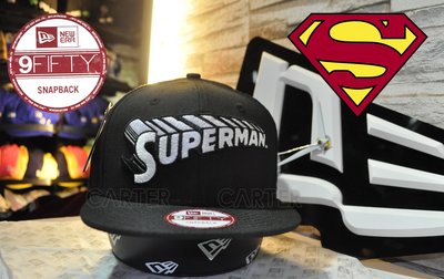 特價 New Era x DC Comics Superman 3D logo 9Fifty DC漫畫超人3D字體後扣帽