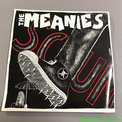The Meanies Scum 朋克 彩膠 7寸黑膠 lp 唱片