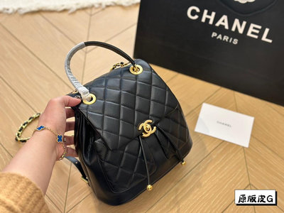 【二手包包】牛皮Chanel新品牛皮質地時裝休閑 不挑衣服尺寸2221cmNO147646