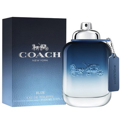 【現貨】Coach BLUE 時尚藍調男性淡香水 100ml TESTER【小黃豬代購】