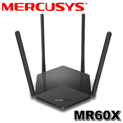【MR3C】限量 含稅 Mercusys 水星 MR60X AX1500 無線雙頻 WiFi 6 路由器