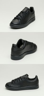 【100%正品現貨】Adidas Stan Smith M20327 男鞋全黑色 皮革 休閒鞋 非藍灰Shadow PK編織 Superstar Tubular