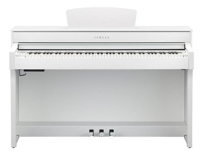 【現代樂器】免運！YAMAHA CLP-635 WH 白色款 88鍵電鋼琴 數位電鋼琴 大台北桃園地區到府安裝