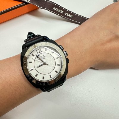 9成新轉售 原價$10000初｜Coach 女生黑色矽膠女錶