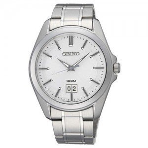 【金台鐘錶】SEIKO精工錶SUR007P1大日期視窗 藍寶石玻璃 石英男錶