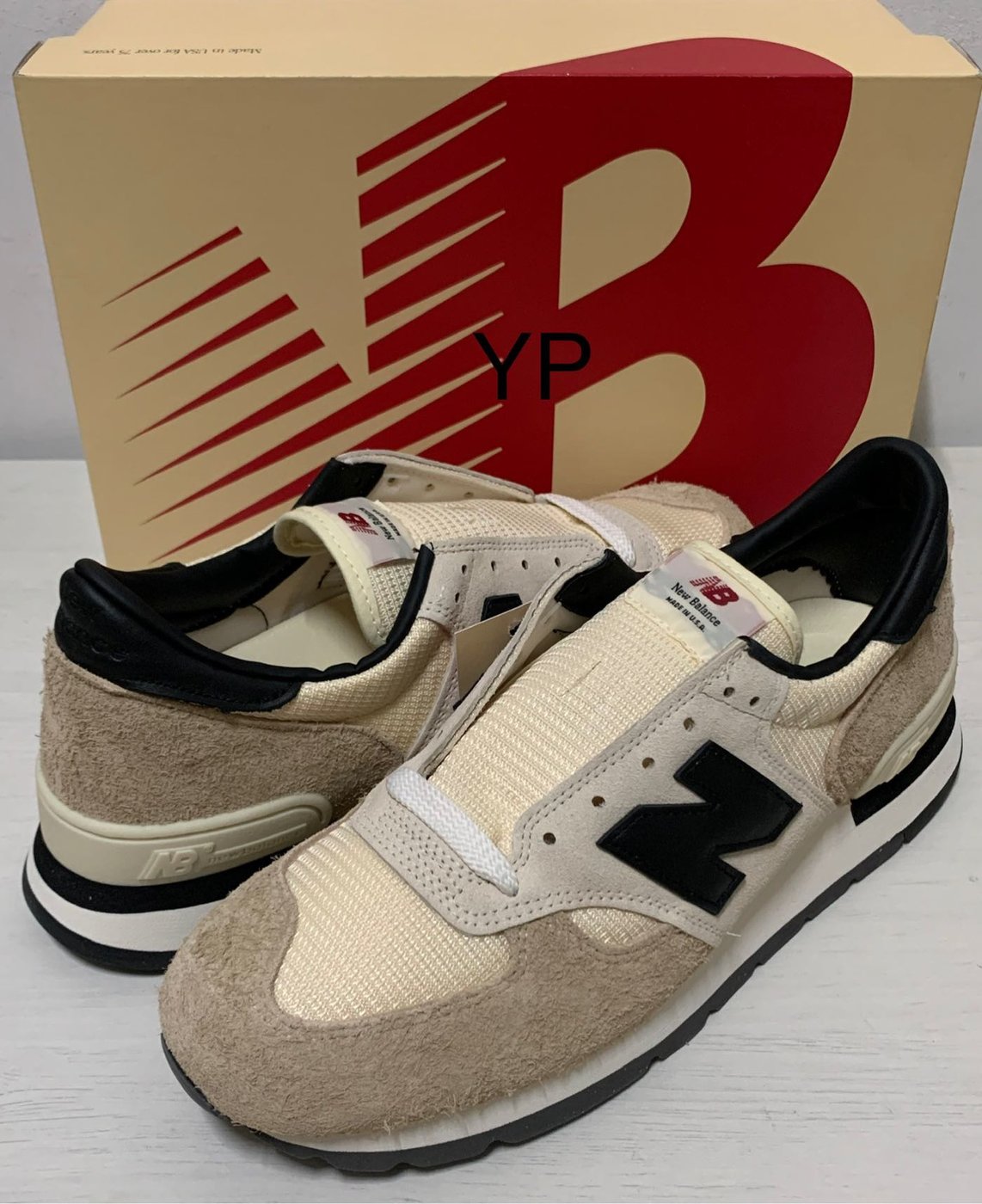 新品】new balance 990 V6 27.5cm US9.5 BK6-