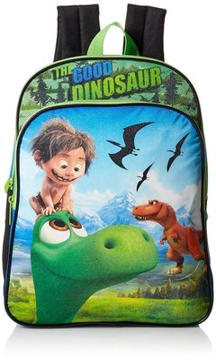 預購 美國 Disney Arlo 迪士尼恐龍當家 可愛雷神阿羅+小野人小巴圖案 後背包 書包 旅遊外出包 生日禮
