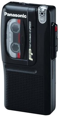 Panasonic ☆國際牌☆ 隨身聽 卡帶式 錄音機 黑色 使用迷你卡帶 (RN-202)
