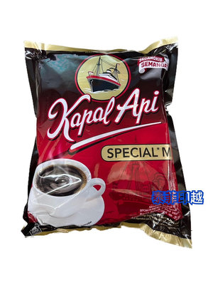 {泰菲印越} 印尼 Kapal Api SPICIAL MIX 2合1 含糖黑咖啡 20入