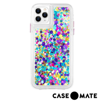 美國 Case●Mate iPhone 11 (絢彩亮片瀑布防摔手機保護殼)